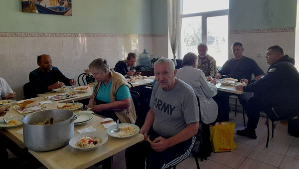 Российские миссионеры посетили Дом милосердия в Донбассе