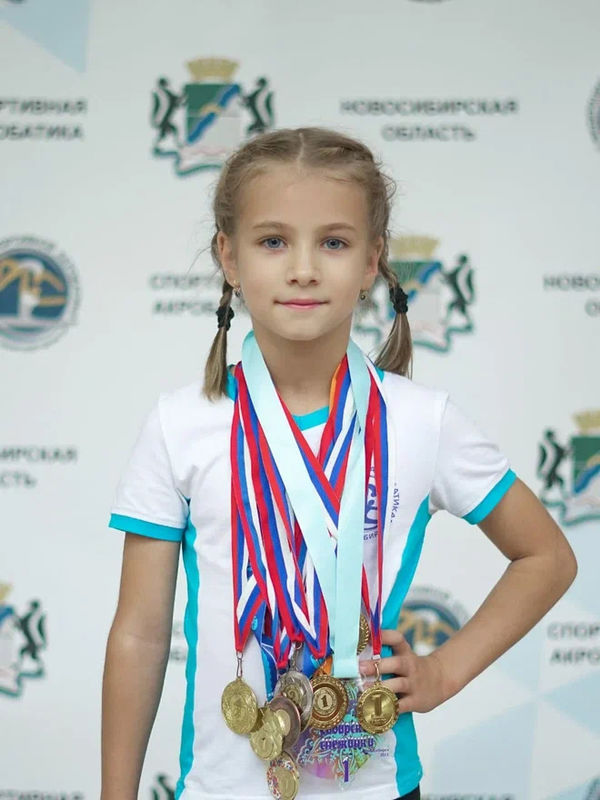 Дочь служителей евангельской церкви заняла второе место на всероссийских соревнованиях по спортивной акробатике
