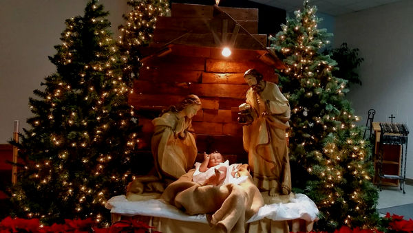 Поздравление с Рождеством Христовым и Новым годом от Апостольского нунция