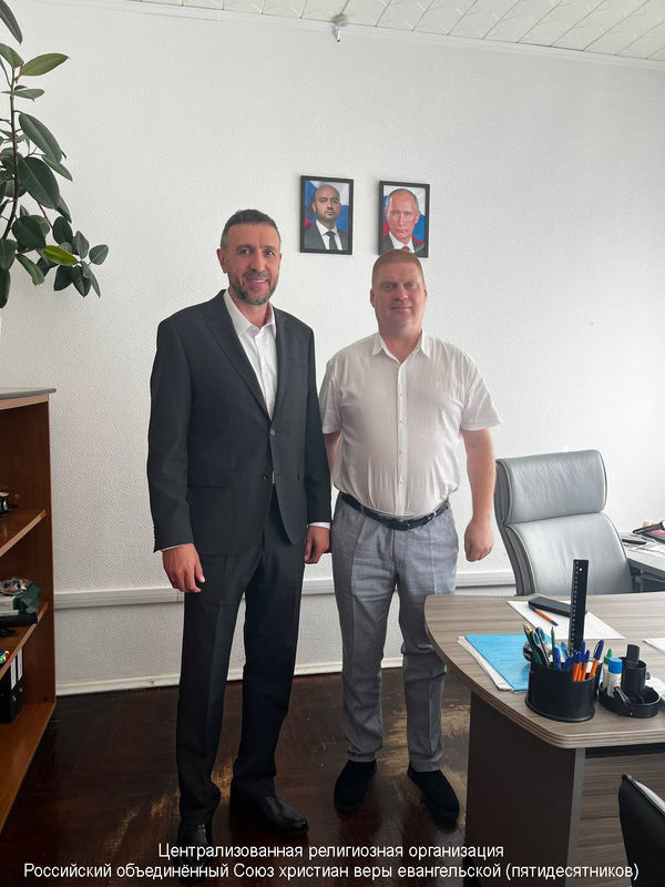 Полпред Начальствующего епископа РОСХВЕ(п) обсудил гуманитарные проекты с заместителем главы Тольятти