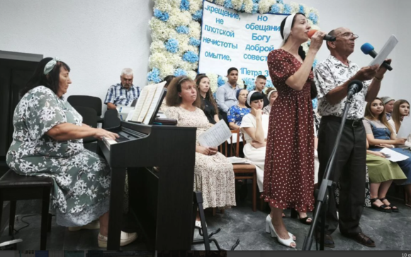 Посещение Донбасса руководством РС ЕХБ