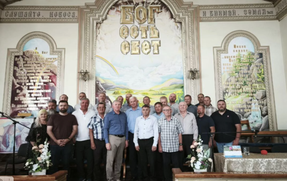 Посещение Донбасса руководством РС ЕХБ