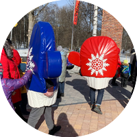 Масленица в парке г.Мытищи