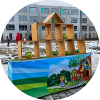Масленица в Ломоносовской