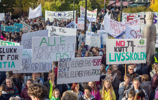 SAVNER ENGASJEMENT: Kristne Friskolers Forbund savner det samme politiske engasjementet for friskolene som de ser finnes for folkehøgskolene. FOTO: Markus Plementas, KPK