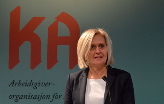 FORNØYD: Administrerende direktør Marit Halvorsen Hougsnæs i KA gleder seg over økte bevilgninger. Foto: Stein Gudvangen, KPK.