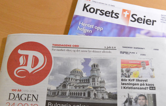 OPPKJØP: Avisen Dagen overtar pinseorganet Korsets Seier. Foto: Stein Gudvangen, KPK.