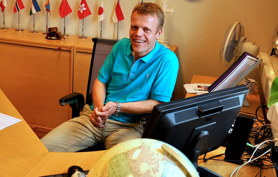 GÅR AV: Generalsekretær Øyvind Åsland slutter som generalsekretær i Misjonssambandet etter nærmere 12 år i stillingen. Foto: Stein Gudvangen, KPK.