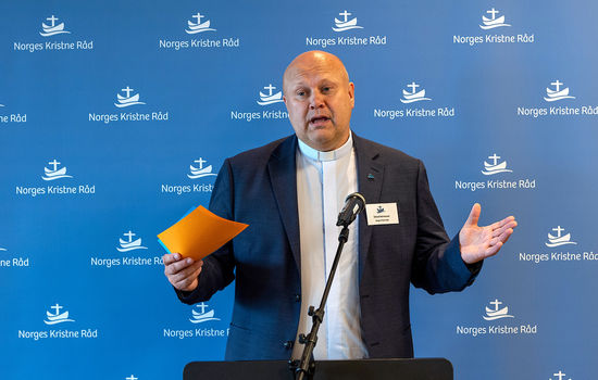 SAKNAR DIALOG: Generalsekretær Erhard Hermansen i Noregs Kristne Råd etterlyser meir dialog rundt justeringar i lovtekstar for trussamfunn. FOTO: Tor Tjeransen.