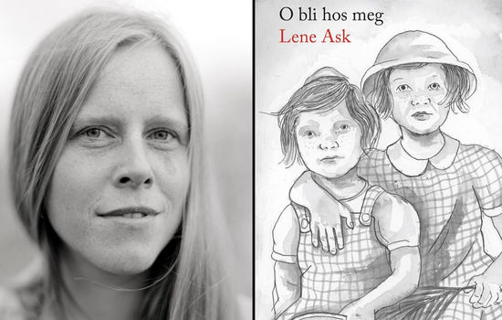 ÅRETS TEIKNESERIE: Boka O bli hos meg av Lene Ask vann Årets teikneserie 2022. FOTO: Bjarte Bjørkum