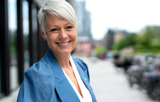 NY JOBB: Line Henriette Holten blir ny kirkeverge i Oslo. Foto: Kirkelig fellesråd i Oslo.