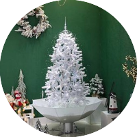 Елка белая (со снегом)  210 см