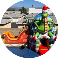 1 Гринч (батут)