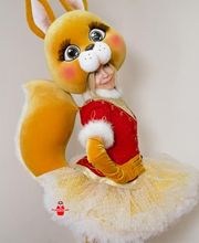 Ростовая кукла Белочка на новогодний праздник