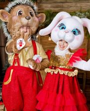 Ростовая кукла Ежик на новогодний праздник