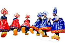 Аттракцион Футбол в сарафанах — для детей в Москве