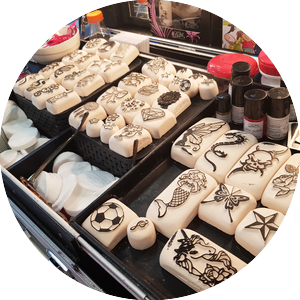 Новогоднее Стоун Тату