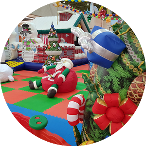 Новогодние игровые зоны