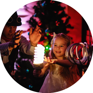 Новогоднее тесла-шоу