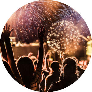 Новогодний салют