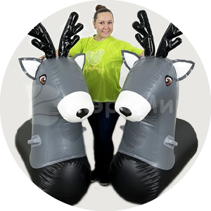 1 Олень надувной