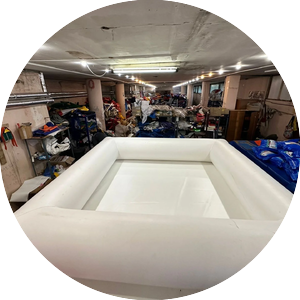 1 Надувной бассейн Белый