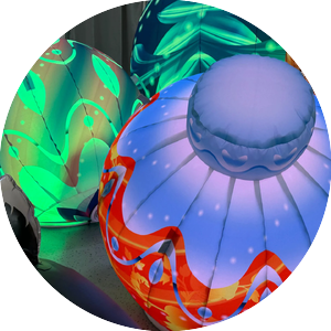 1 Шар Новогодний L