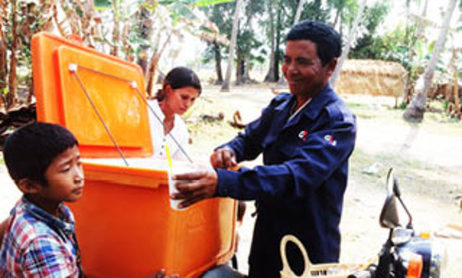 Arbeid og inntekt i Kambodsja