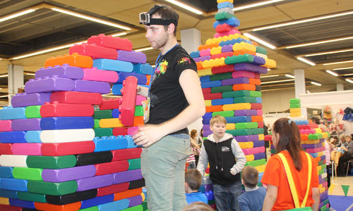Аренда гигантского Лего для тимбилдинга