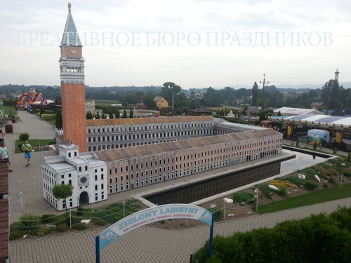 Парк миниатюр "Мир мечты" в Кракове, Польша