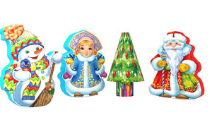 Новогодние фигуры (набор)