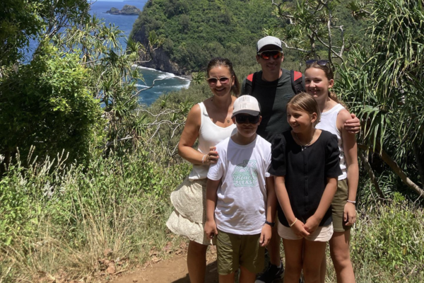 Familien Landro reiser til Hawaii