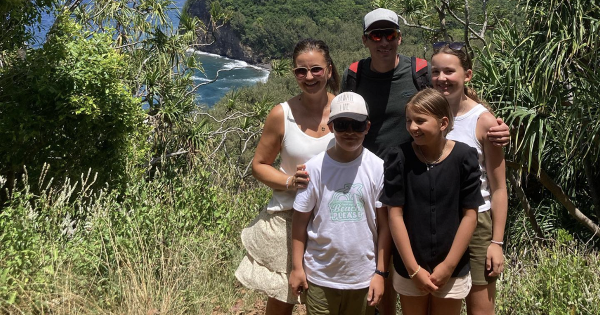 Familien Landro reiser til Hawaii