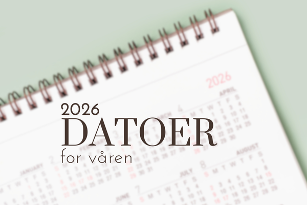 Datoer for våren i Bedehuskirken