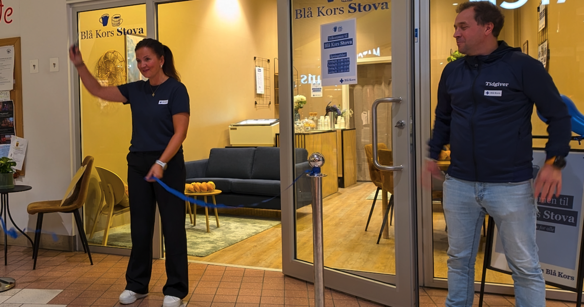 Åpning av Blå Kors Stova