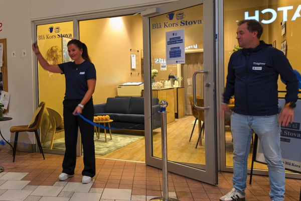 Åpning av Blå Kors Stova