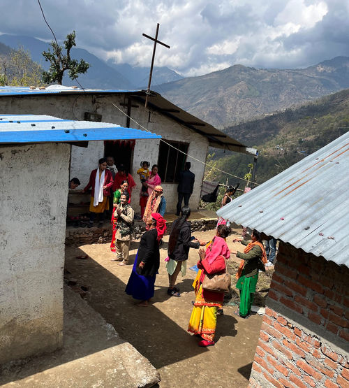 Kirkebygg i Nepal