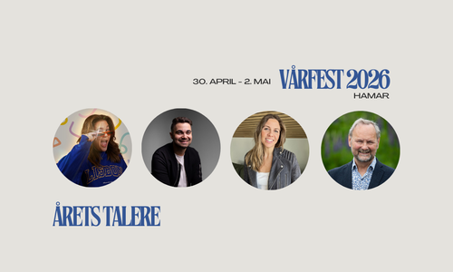Møt talerne for Vårfest 2026