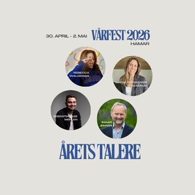 Møt talerne på Vårfest 2026