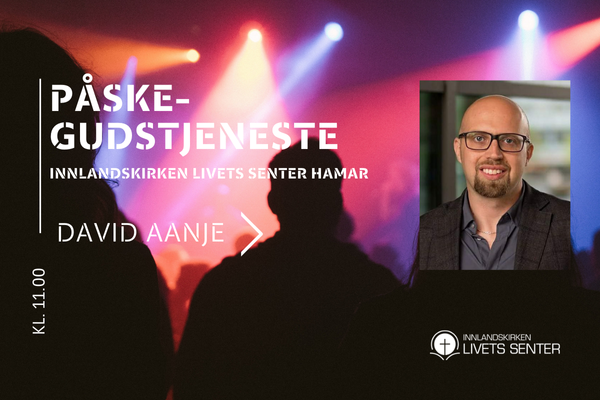 Påskegudstjeneste med David Aanje
