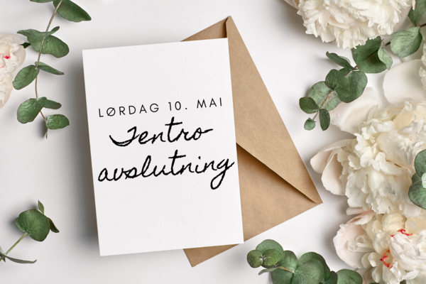 Vi gleder oss til å feire konfirmantene våre!