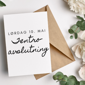 Vi gleder oss til å feire konfirmantene våre!