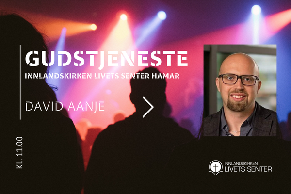 Gudstjeneste med David Aanje