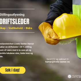 Er du vår neste driftsleder?