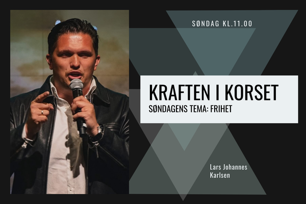 Velkommen til gudstjeneste med Lars Johannes Karlsen