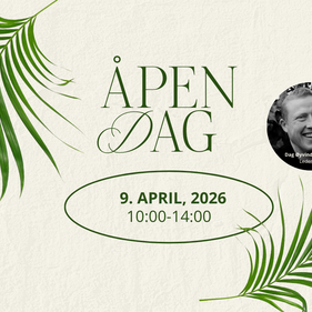 Åpen Dag på Bibelskolen EQUIP - 9. april