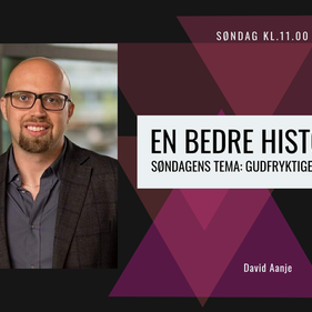 Velkommen til gudstjeneste med David Aanje