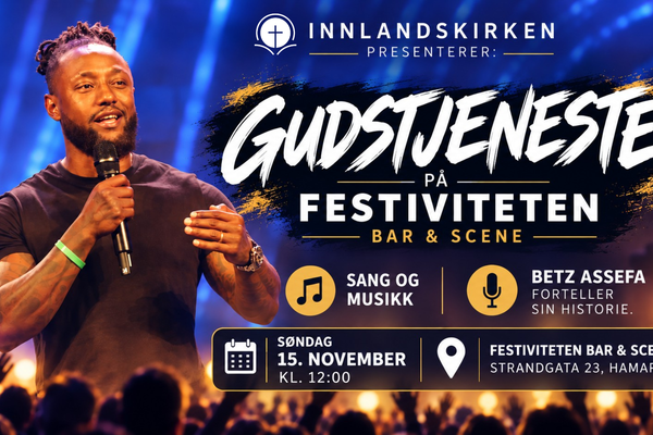 Gudstjeneste på Festiviteten