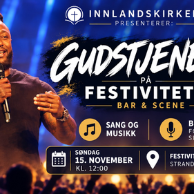 Gudstjeneste på Festiviteten