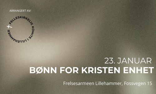 Bønn for kristen enhet